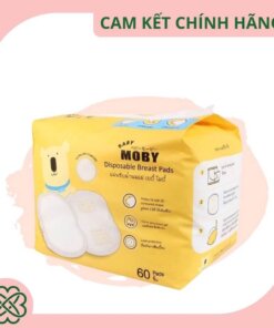 Miếng thấm sữa Moby thoáng khí (60 miếng/túi)